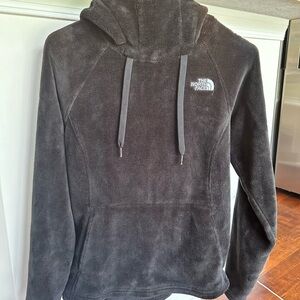 Northface Bellarine Black Pullover Fleece Hoodie — Size Small